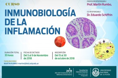 Curso de Posgrado: «Inmunobiología de la Inflamación»