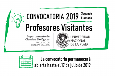 CONVOCATORIA DE PROFESORES VISITANTES 2019 |Segundo llamado