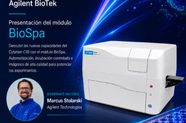 7 de agosto: Charla técnica: Capacidades del Cytation C10 y presentación del módulo BioSpa